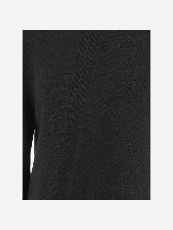 25FW 질샌더 스웨터 J02GP0222 BLACK