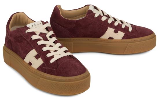 26FW 호간 크로스윈드 스니커즈 호간 HXW7050GB00 BURGUNDY - HOGAN