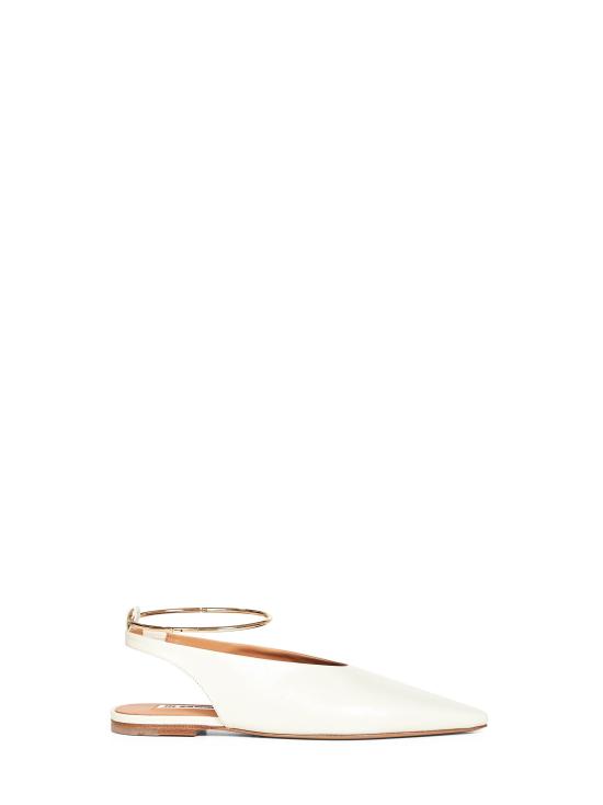 26SS 질샌더 플랫 슈즈 J15WX0018P7588276 BEIGE