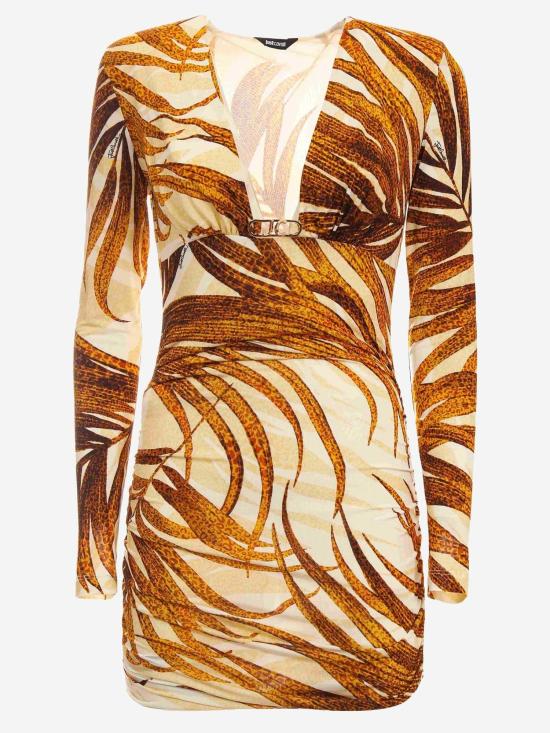 26SS 저스트까발리 원피스 80PAO957 BROWN - JUST CAVALLI