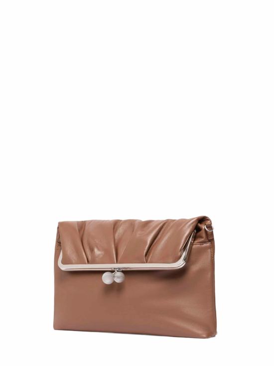 26FW 위켄드막스마라 클러치/파우치 2625516144600WKASLALOM009 BROWN - WEEKEND MAX MARA