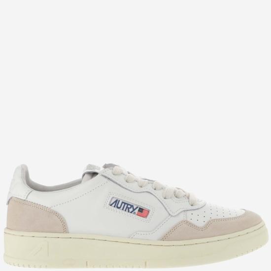 26SS 오트리 메달리스트 로우 스니커즈 AULMLS33 WHITE - AUTRY
