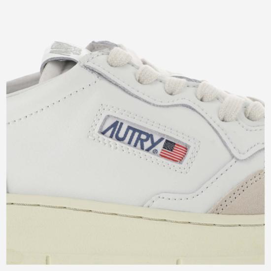 26SS 오트리 메달리스트 로우 스니커즈 AULMLS33 WHITE - AUTRY