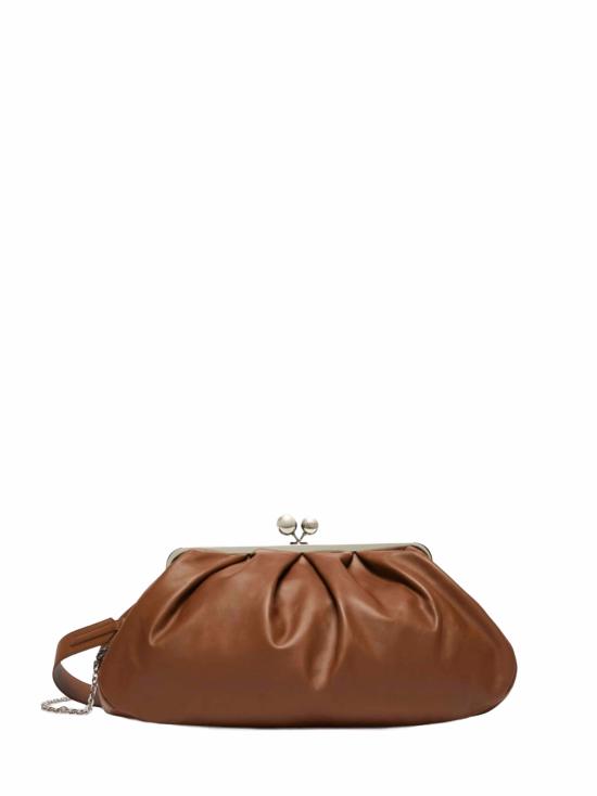 26FW 위켄드막스마라 클러치/파우치 2625516134600PROVINO009 BROWN