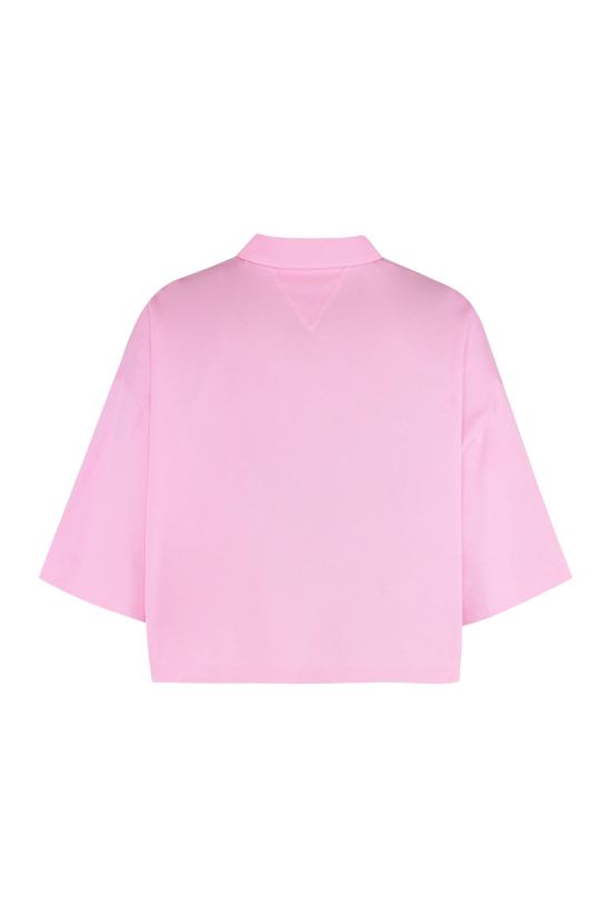  보테가베네타 폴로 티셔츠 830925 PINK - BOTTEGA VENETA