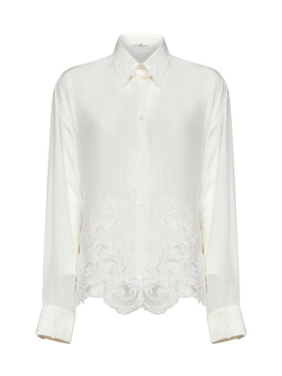 26FW 에르마노 설비노 셔츠 D492K302APVKX10602 WHITE
