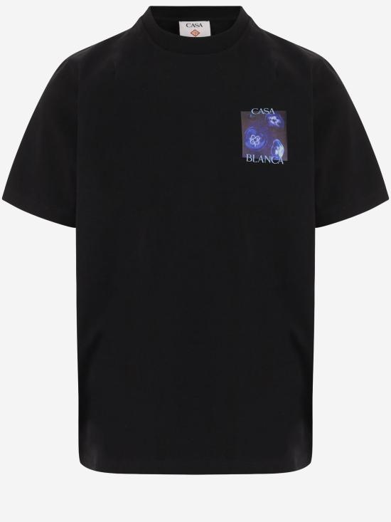26FW 카사블랑카 탑 MAW26JTS001 BLACK