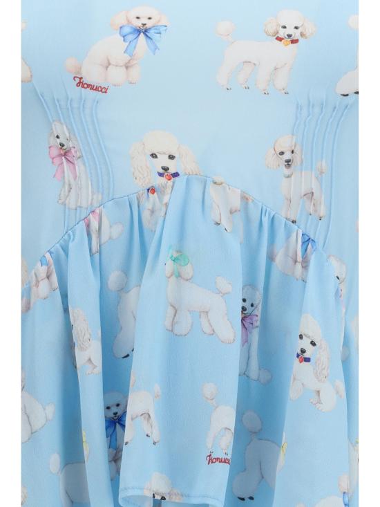 26SS 피오루찌 원피스 W26SSDRL010VI01 BLUE - FIORUCCI