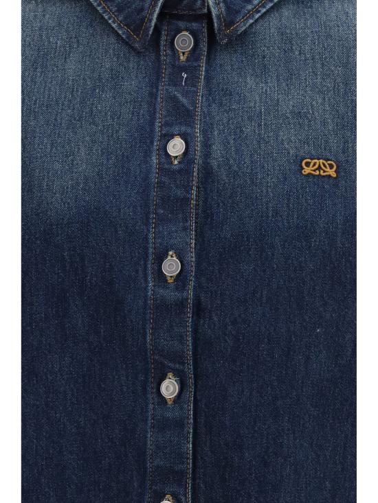 26FW 로에베 셔츠 S359Y1DX27 NAVY - LOEWE