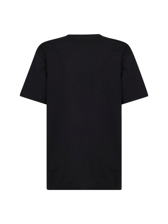 26SS 구찌 자수 코튼 저지 티셔츠 837959XJHMR1043 BLACK - GUCCI