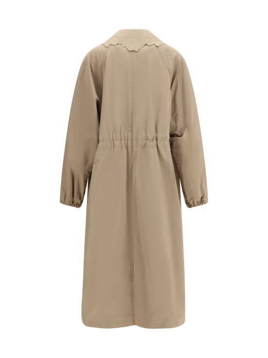 26SS 파비아나 필리피 트렌치 코트 CTD276F698M143 TAUPE