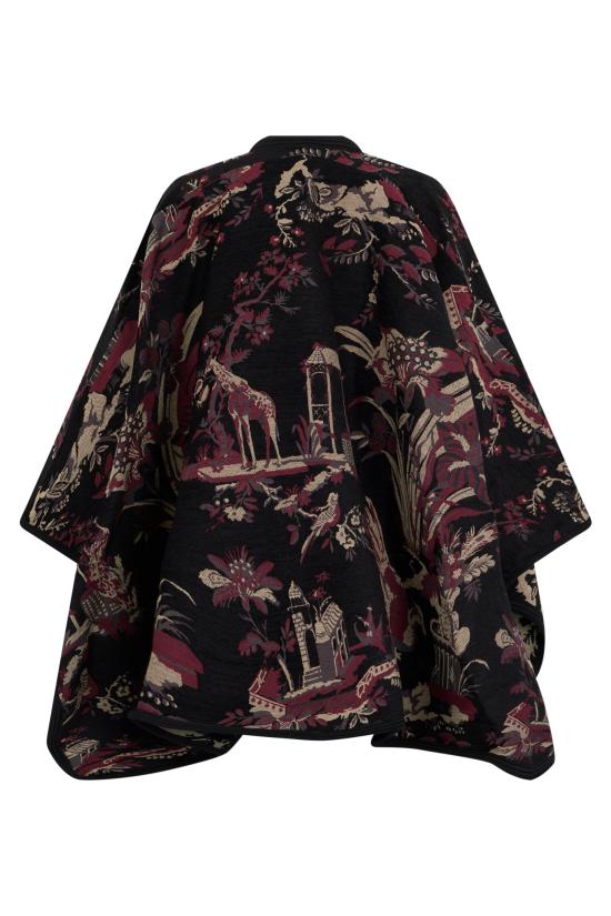 26FW 에트로 케이프 WRBD0029 BLACK - ETRO