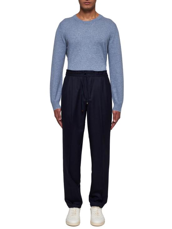 26FW 브루넬로 쿠치넬리 팬츠 ME226E1710 C334 NAVY - BRUNELLO CUCINELLI