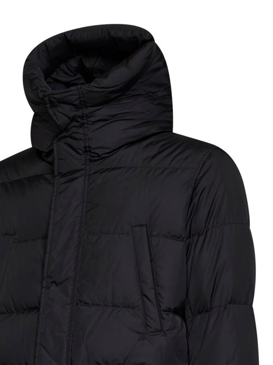 26FW 에르노 나일론 샤모니 보머 다운 자켓 PI001140U12004Z9389 BLACK - HERNO