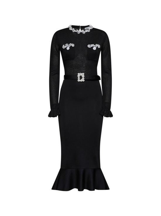 26FW 셀프 포트레이트 원피스 085MCB BLACK