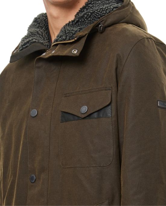  바버 케블라 왁스 자켓 MWX1372OL51 Green - BARBOUR