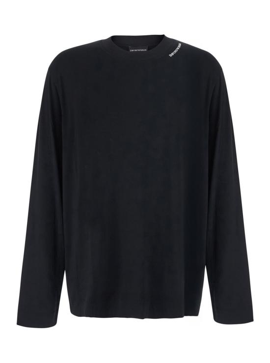 26FW 엠포리오 아르마니 탑 EM006771 BLACK