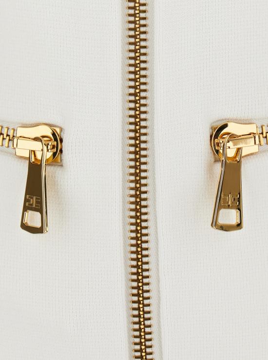 26FW 엘리자베타프랜치 가디건 MK68B66E2 WHITE - ELISABETTA FRANCHI