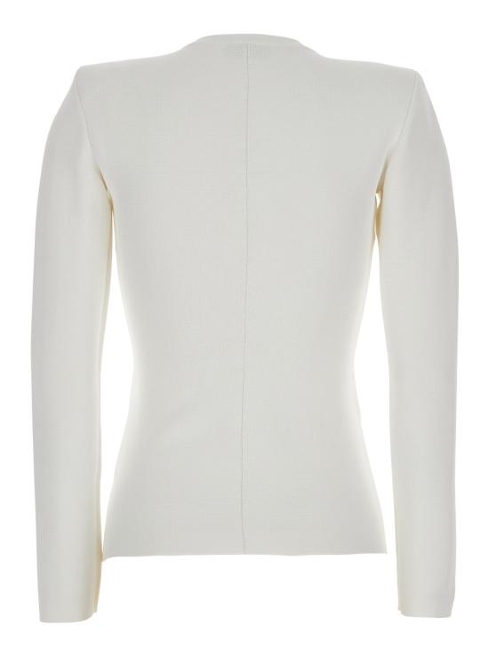 26FW 엘리자베타프랜치 가디건 MK68B66E2 WHITE - ELISABETTA FRANCHI