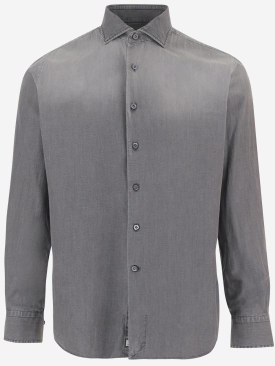 26SS 알레산드로 게라르디 셔츠 BP13G7T GRAY