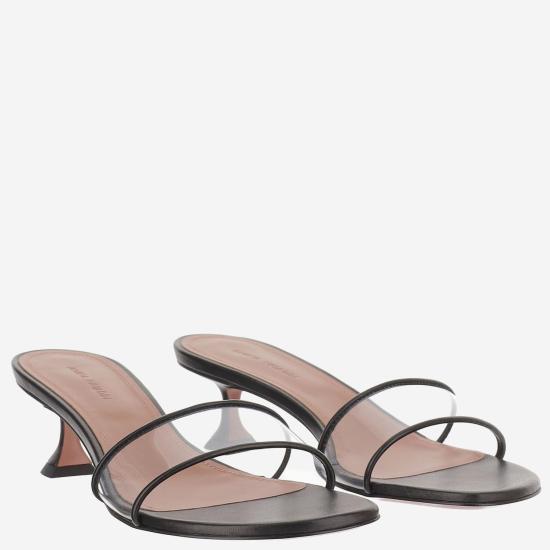 26SS 아미나 무아디 샌들 ANDREEAGLASSSLIPPER BLACK - AMINA MUADDI