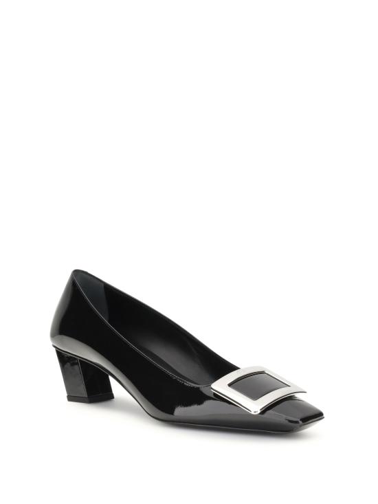 26FW 로저비비에 벨 비비어 펌프스 힐 RVW00600920D1P BLACK - ROGER VIVIER
