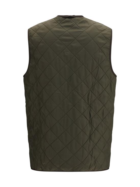 26FW 바버 폴라퀼트 지퍼인 라이너 MLI0002 OLIVE