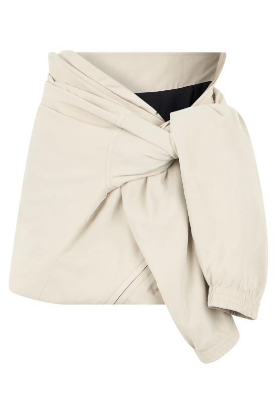 25FW 발렌시아가 숏팬츠 850678 BEIGE