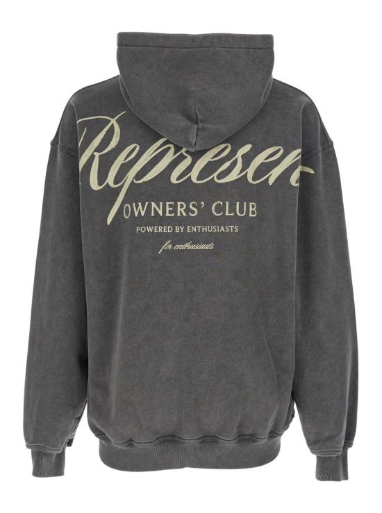 26SS 리프레젠트 후드 티셔츠 OCM41200 GRAY - REPRESENT