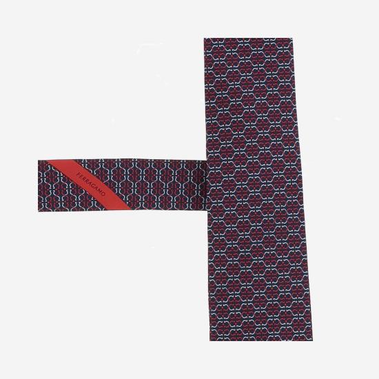 26FW 살바토레 페라가모 넥타이 351204 NAVY - SALVATORE FERRAGAMO