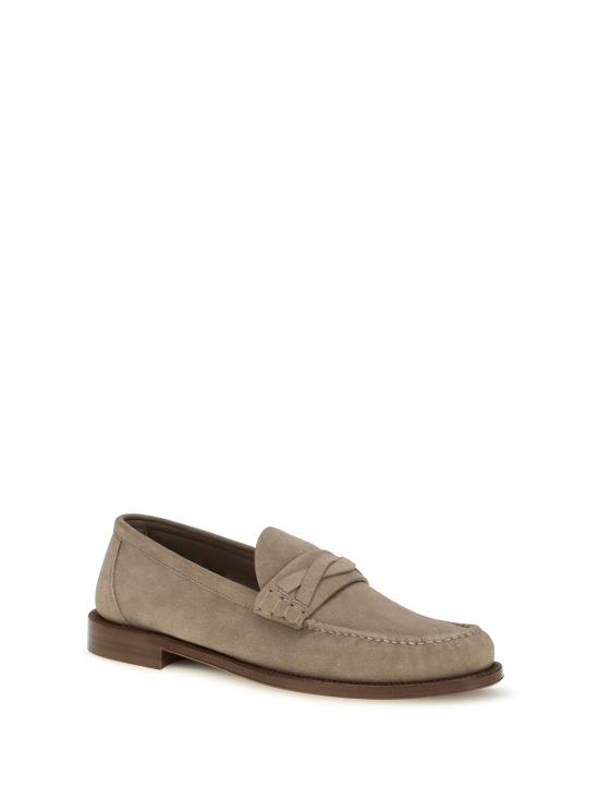 26SS 브루넬로 쿠치넬리 스니커즈 MZUSOLF747 BEIGE - BRUNELLO CUCINELLI