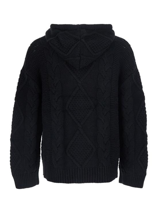 26FW 파운드 가디건 FOPF26HO01517 BLACK - FOUND