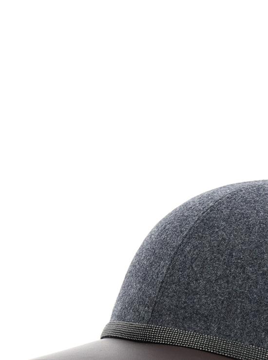 26FW 브루넬로 쿠치넬리 볼캡 MCAP90223 GRAY - BRUNELLO CUCINELLI