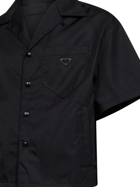 26FW 프라다 셔츠 SC449OOO1WQ8F0002 BLACK - PRADA
