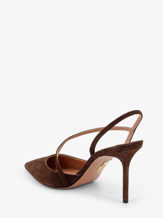 26FW 아쿠아주라 힐/펌프스 DYNMIDP0 BROWN - AQUAZZURA
