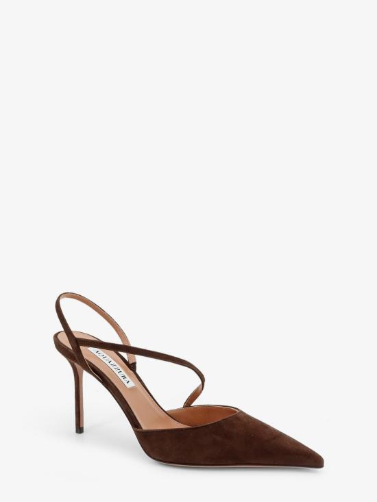 26FW 아쿠아주라 힐/펌프스 DYNMIDP0 BROWN - AQUAZZURA