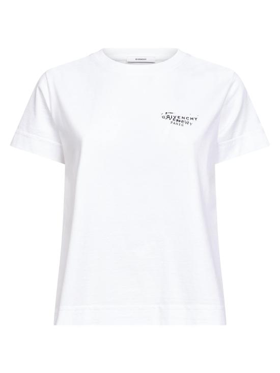 26SS 지방시 폴로 티셔츠 BW70FJP7A7100 WHITE