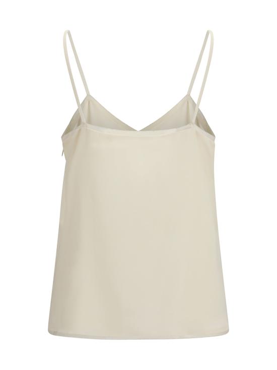 26SS 파비아나 필리피 크레프 드 신 란제리 탑 TPD276F281M152 BEIGE - FABIANA FILIPPI