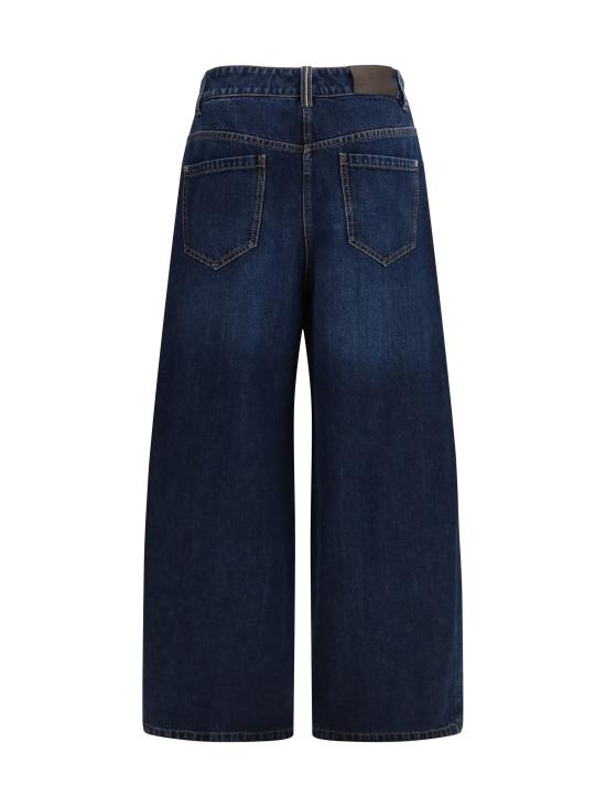 26FW 브루넬로 쿠치넬리 데님 팬츠 MA095P4059 NAVY - BRUNELLO CUCINELLI