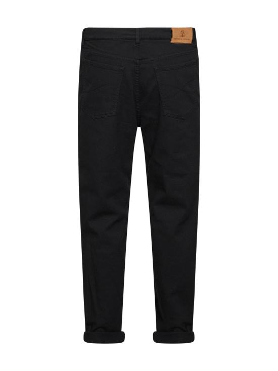 26FW 브루넬로 쿠치넬리 데님 팬츠 M277PO2090 C101 BLACK - BRUNELLO CUCINELLI