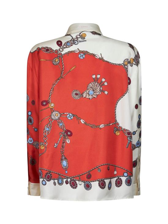 26FW 베르사체 셔츠 10256861A186825O360 ORANGE - VERSACE