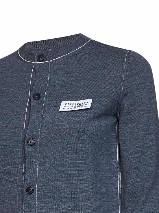 26FW MM6 메종마르지엘라 니트웨어 S52HP0044M13037860M GRAY - MM6 MAISON MARGIELA