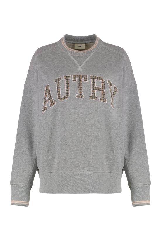 25FW 오트리 스웨터 SWPW GRAY