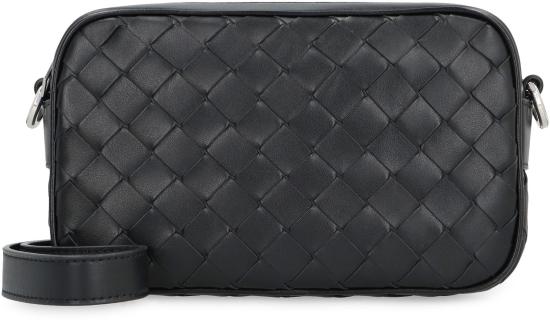  보테가베네타 크로스백 765911 BLACK - BOTTEGA VENETA