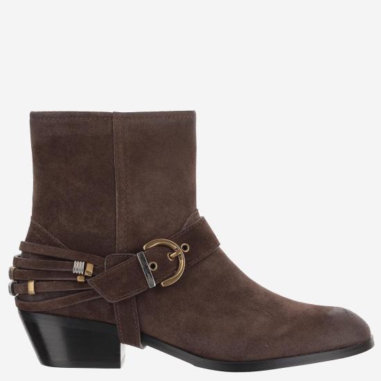 26FW 핑코 부츠 SD0557 BROWN