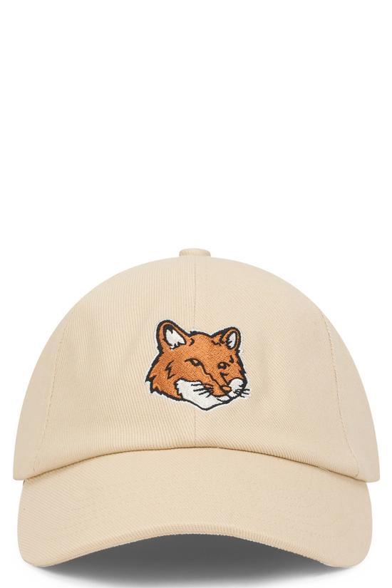 26SS 메종키츠네 폭스 헤드 캡 PM06100WW0096 BEIGE