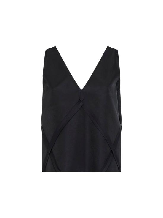 26SS MM6 메종마르지엘라 민소매 티셔츠 S62NL0059M35880900 BLACK