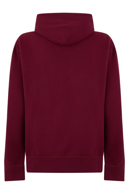 26FW 폴로 랄프로렌 포니로고 자수 후드 티셔츠 710766778 BURGUNDY - POLO RALPH LAUREN
