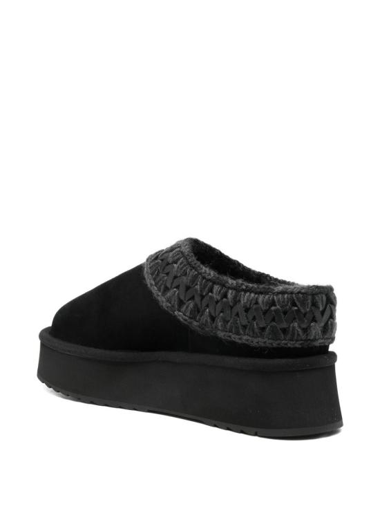  모우 뮬/슬리퍼 FW681009A BLACK - MOU