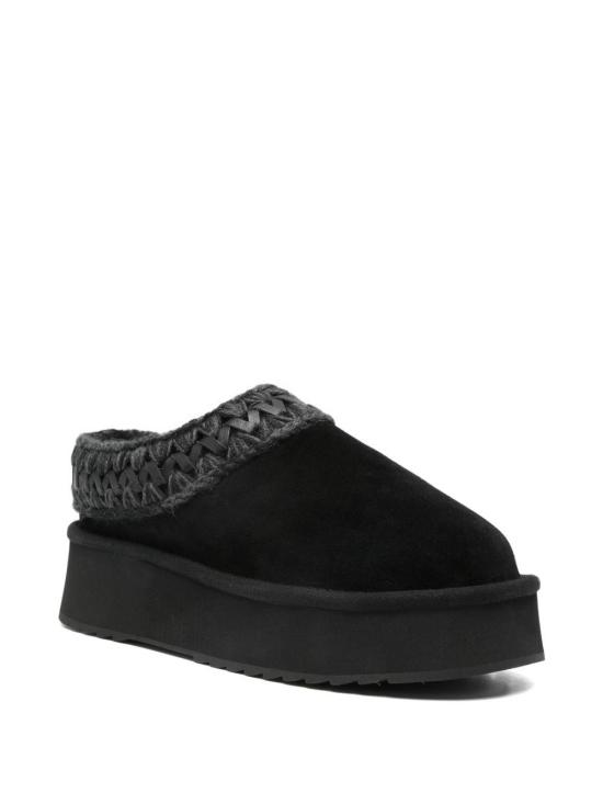  모우 뮬/슬리퍼 FW681009A BLACK - MOU